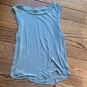 Womens Gap linen blend tank top XXS